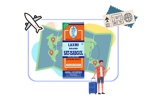 Travel Often? How Isabgol Powder Prevents Constipation During Irregular Schedules