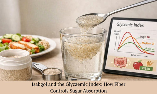 Isabgol and the Glycaemic Index: How Fiber Slows Sugar Absorption Step by Step