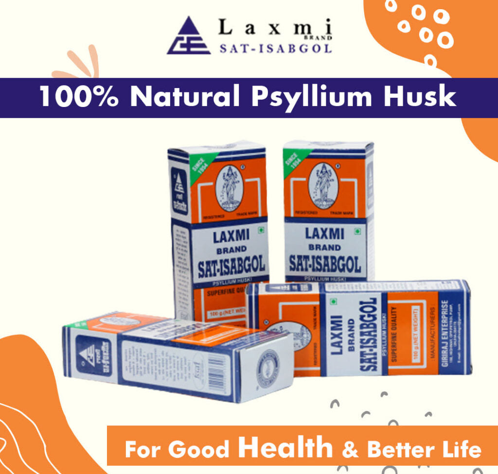 100% Natural Psyllium Husk for Good Health