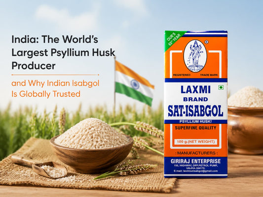 India: The World's Largest Psyllium Husk Producer and Why Indian Isabgol Is Globally Trusted