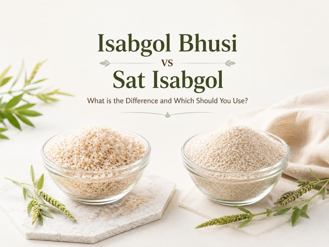 Isabgol Bhusi vs Sat Isabgol: What is the Difference and Which Should You Use?