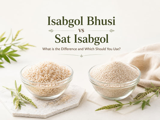 Isabgol Bhusi vs Sat Isabgol: What is the Difference and Which Should You Use?