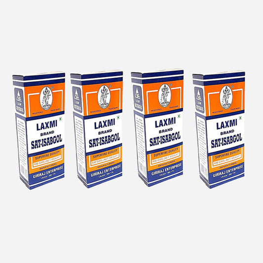 Buy Psyllium Husk Online – Laxmi Sat Isabgol 100G, Pack of 4