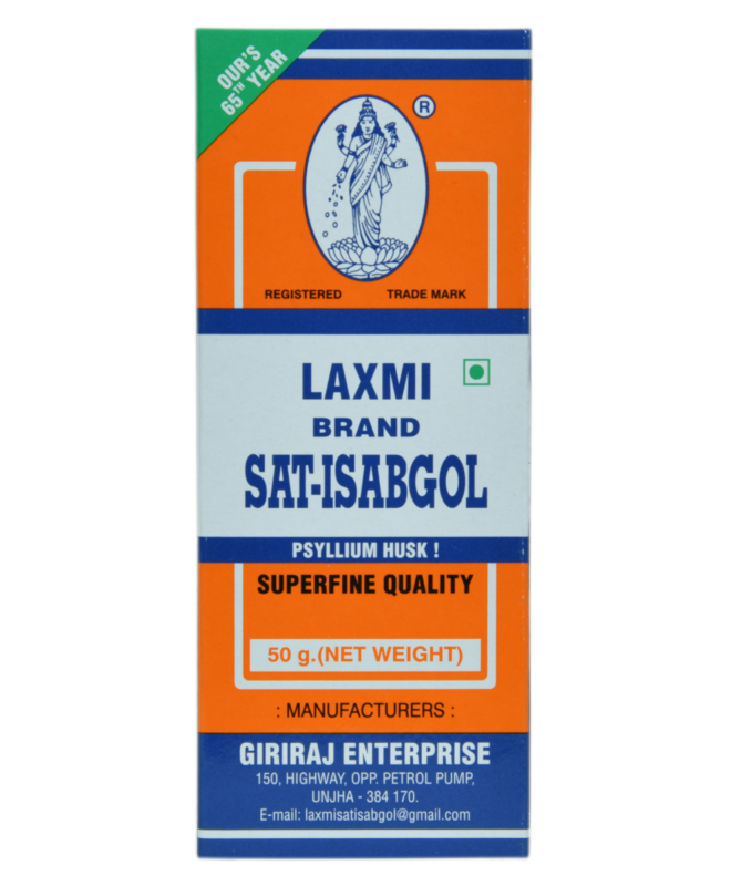 Laxmi Sat Isabgol ( Psyllium Husk ) 50G